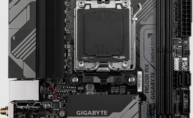 Gigabyte представила Mini-ITX материнскую плату A620I AX для