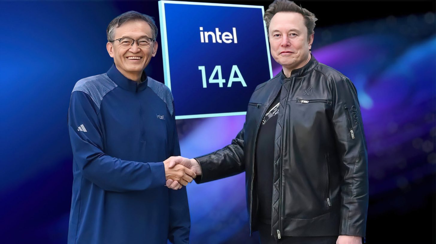 Техпроцесс Intel 14A будет использоваться на предприятии Tesla TeraFab