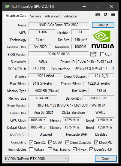 Обзор ASUS TUF Gaming A15