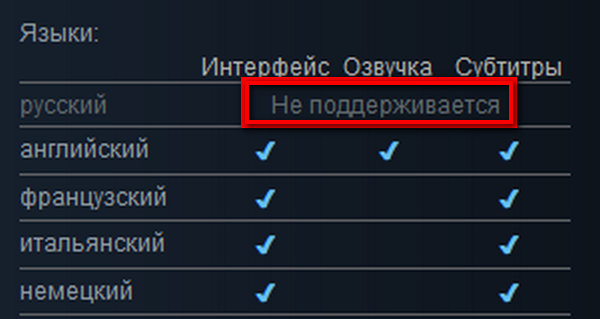 "Отмена" русского языка