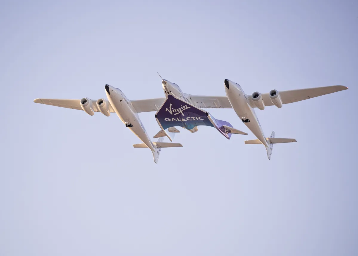 Virgin Galactic планирует увеличить частоту полетов с помощью космических  самолетов 