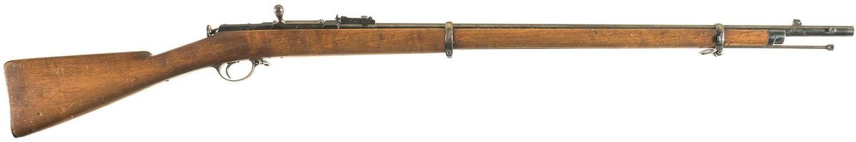 Винтовка Бердана №2 со скользящим затвором. Источник изображения: smallarms.ru