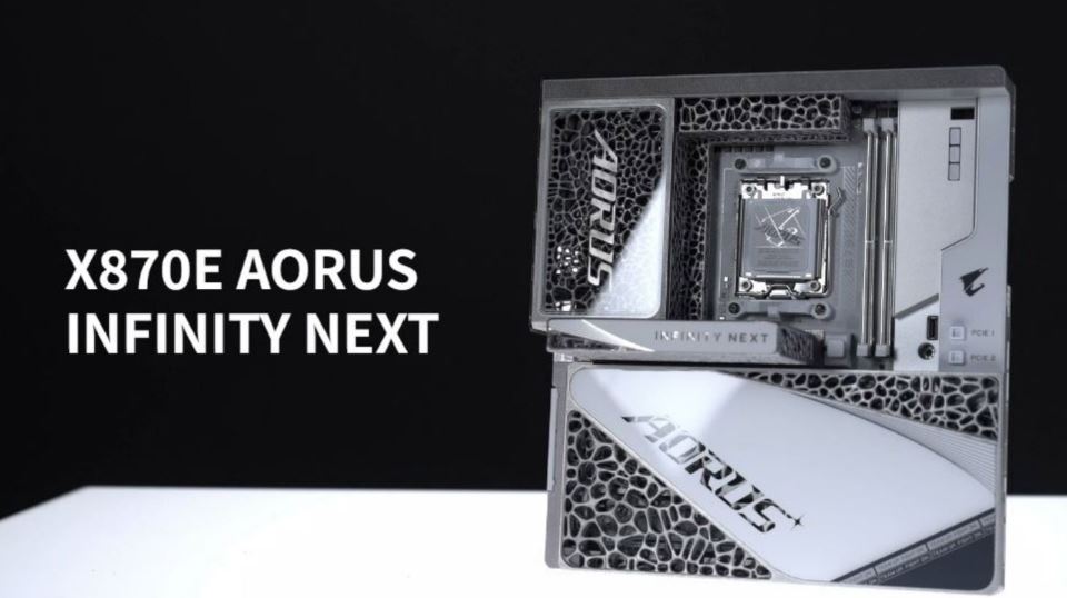 GIGABYTE представила экстремальную материнскую плату X870E AORUS Infinity Next