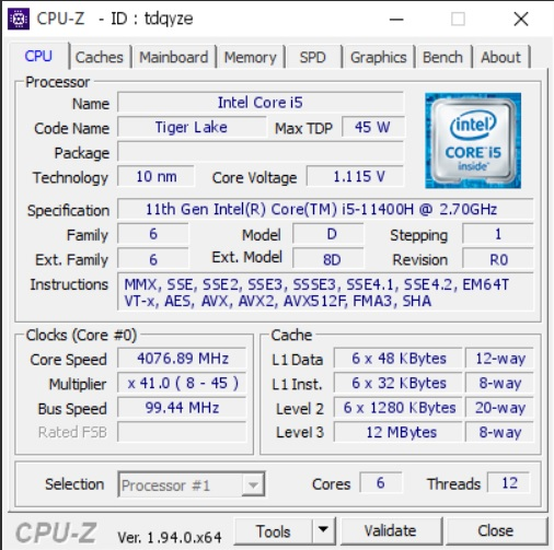  Core I5 11400H AMD Ryzen 5 5600H Intel 