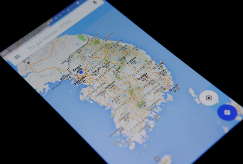 Южная Корея спустя 20 лет появится на высокоточных картах Google Maps